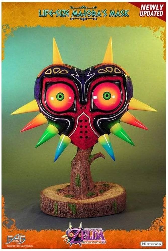 ムジュラの仮面　First4figures The Legend of Zelda™: Majora's Mask - Majora's Mask PVC